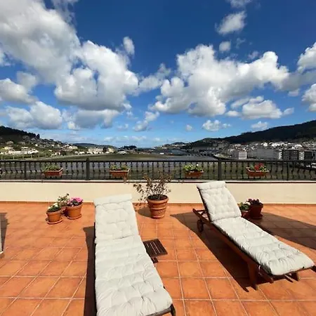 Apartament Piso Vacacional Con Terraza Panoramica A La Ria. San Pedro de Viveiro
